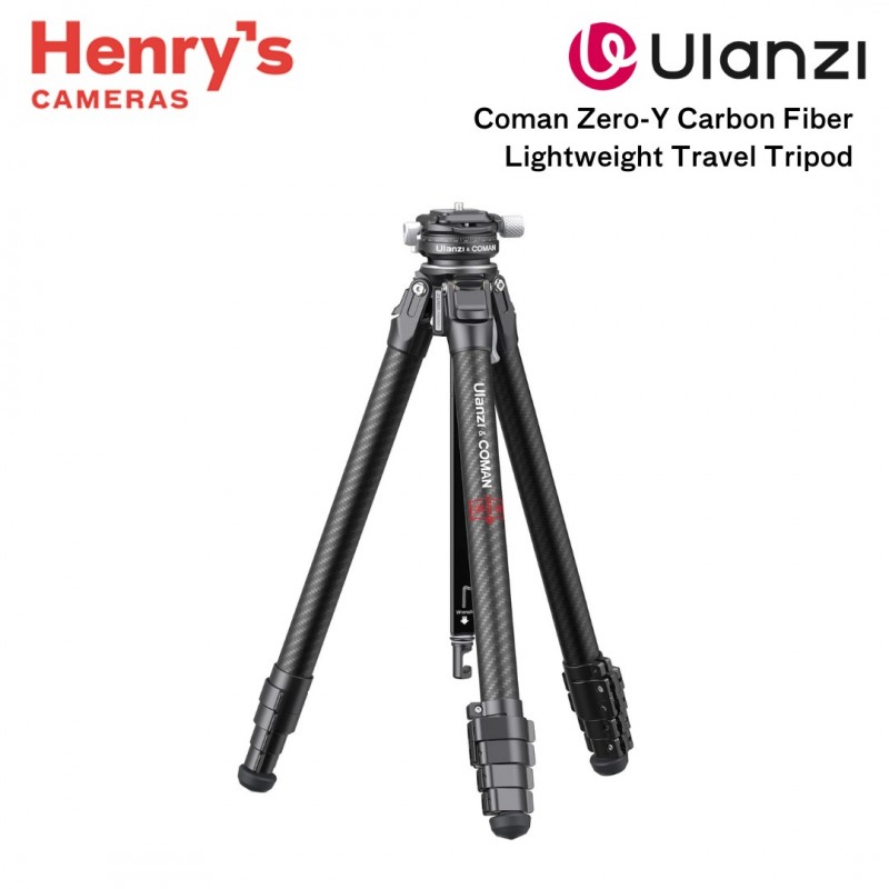 Ulanzi Coman Zero-Y Carbon Fiber Lightweight Travel Tripod Ulanzi Coman Zero-Y Carbon Fiber Lightweight Travel Tripod